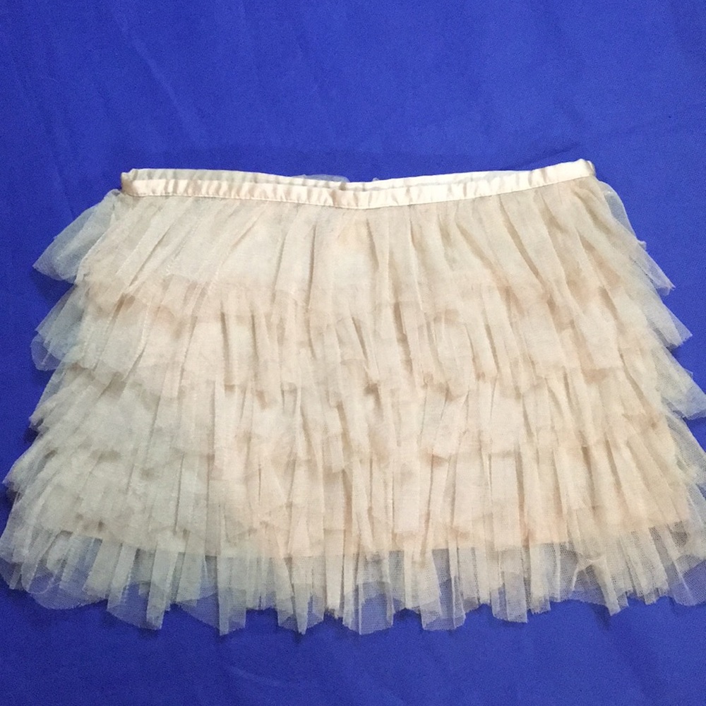 Light brown Mini skirt